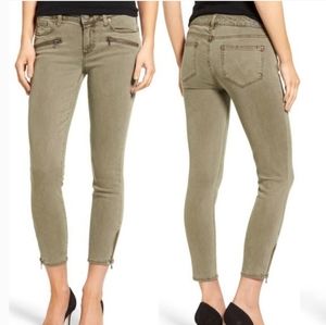 Paige cropped skinny jeans